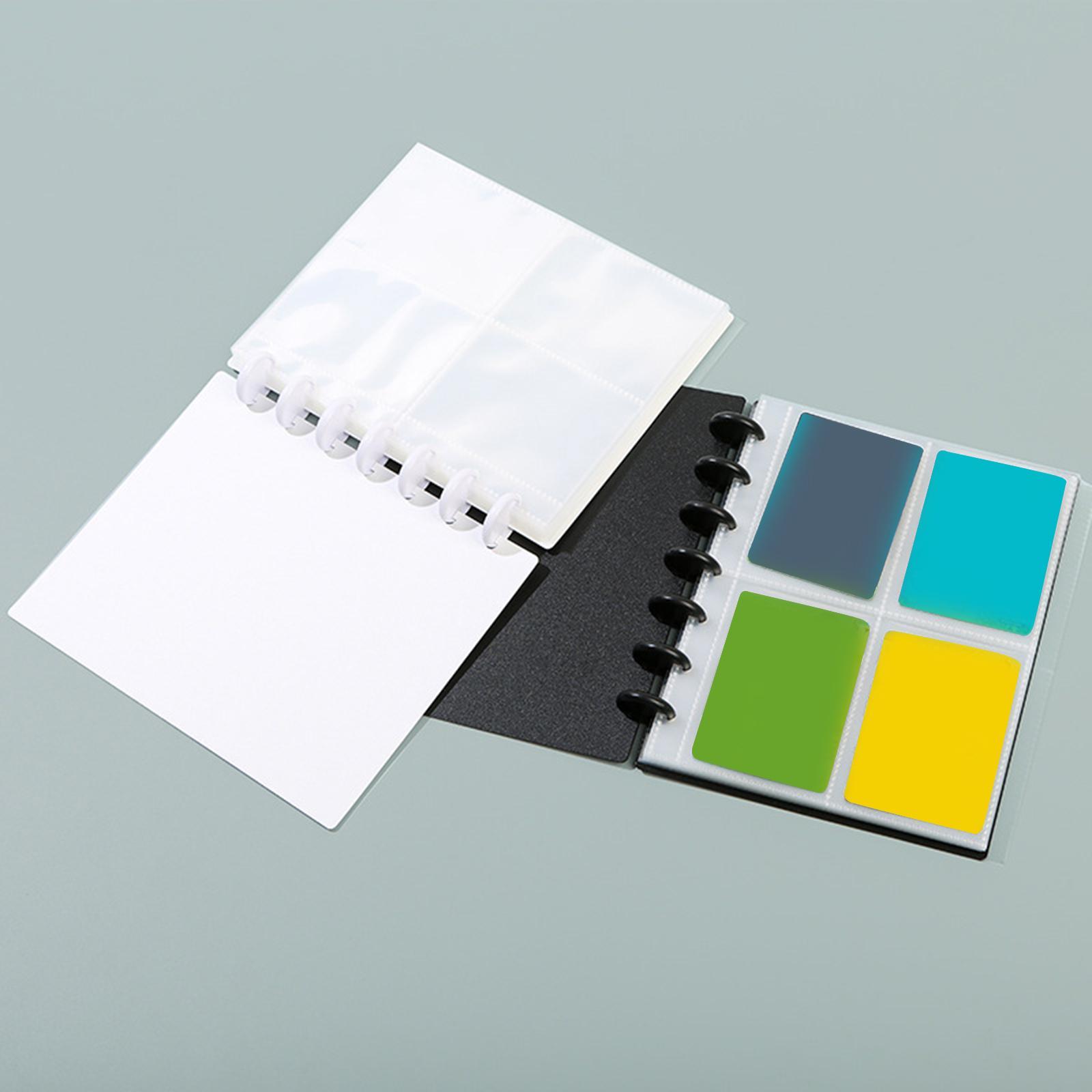 Portable 3 inch Mini Photo Album Photocard Sleeve 7  Binder Holder White