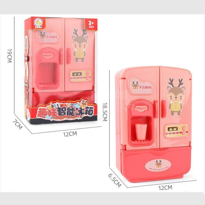 Đồ chơi tủ lạnh mini , bộ tủ lạnh đồ chơi cho bé gái 506-55