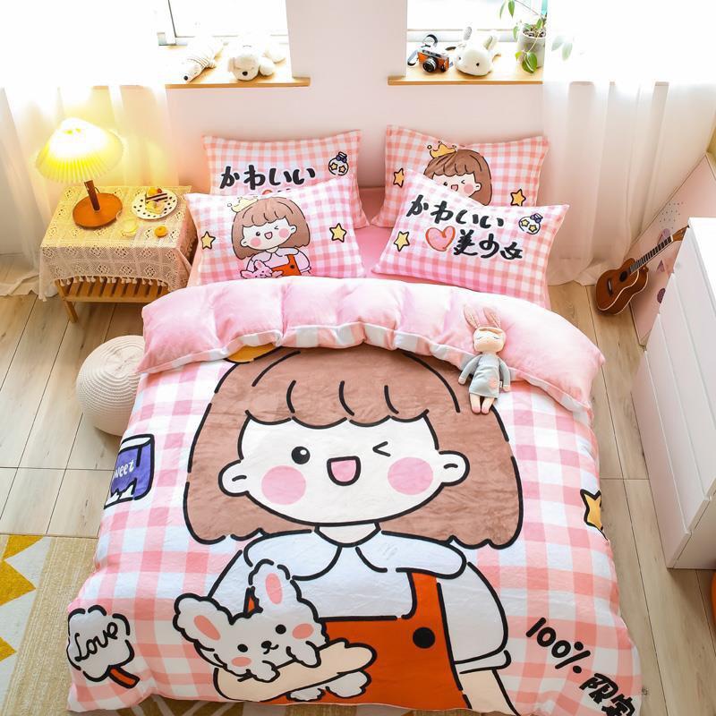 123 Sét Chăn Ga Gối Nỉ Nhung 5D HOT HIT Nhất 2021-PP