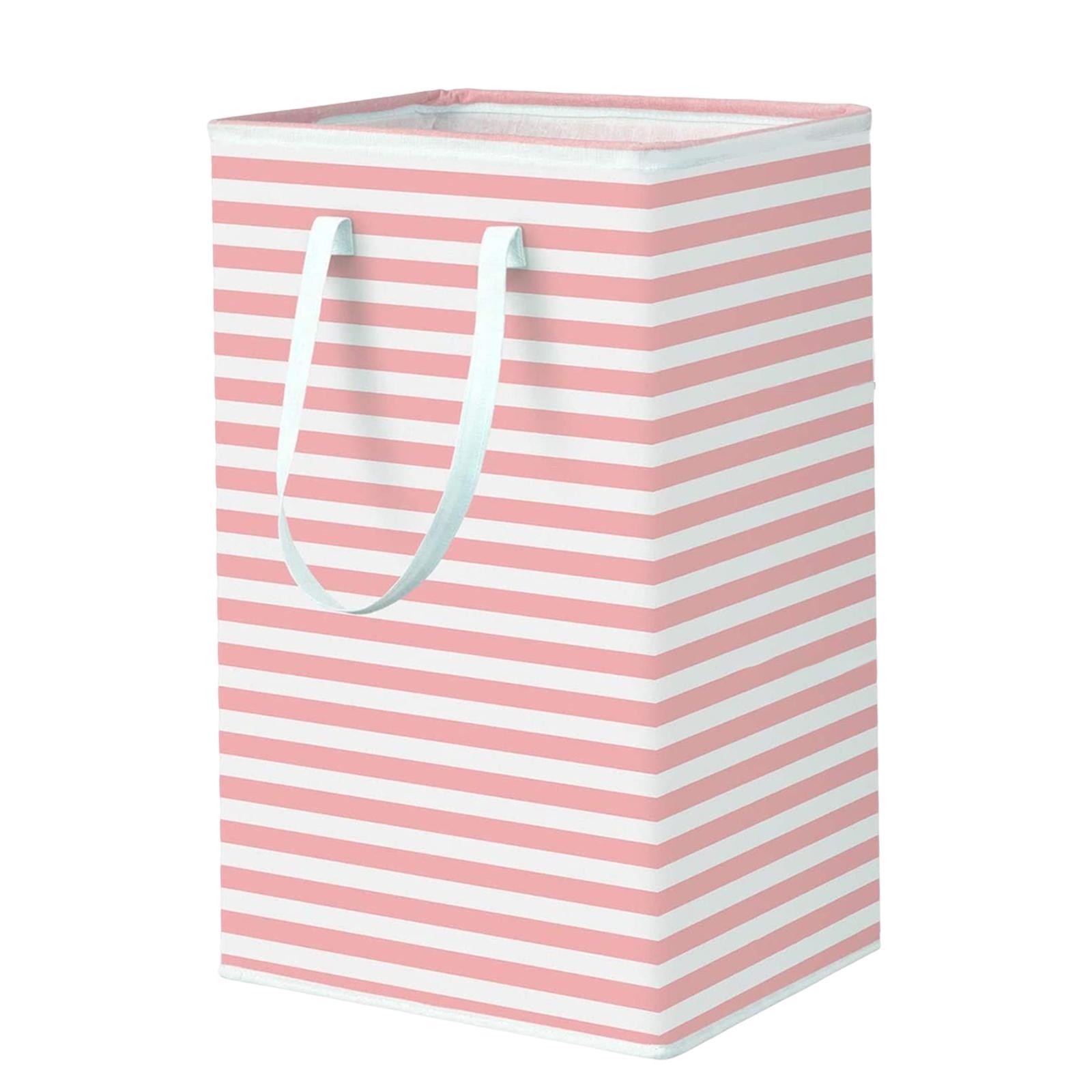 Waterproof Dirty Clothes Laundry Basket with Handles Clothes Hamper Storage Basket for Dorm