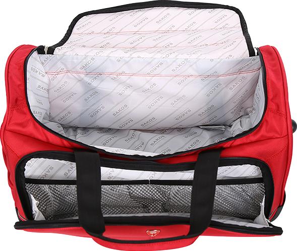 Túi Kéo Du Lịch Sakos STILO SDX011RBTG01 - Đỏ