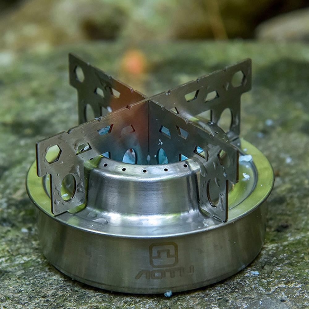 Đầu đốt di động siêu nhẹ bằng Titanium có giá đỡ