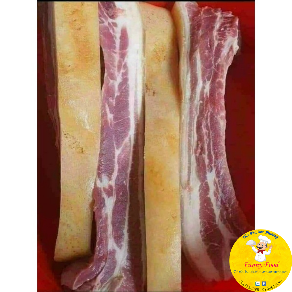 Ba Rọi Heo Rừng Lai 1kg – Heo Rừng Củ Chi – Funnyfood