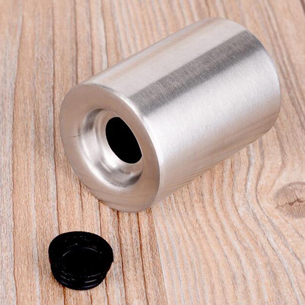 Stainless Steel Seasoning Boxes With Toothpick Holders Set Table Spice Jar Barbecue Pepper Shaker Can Table Condiment Dispenser Set