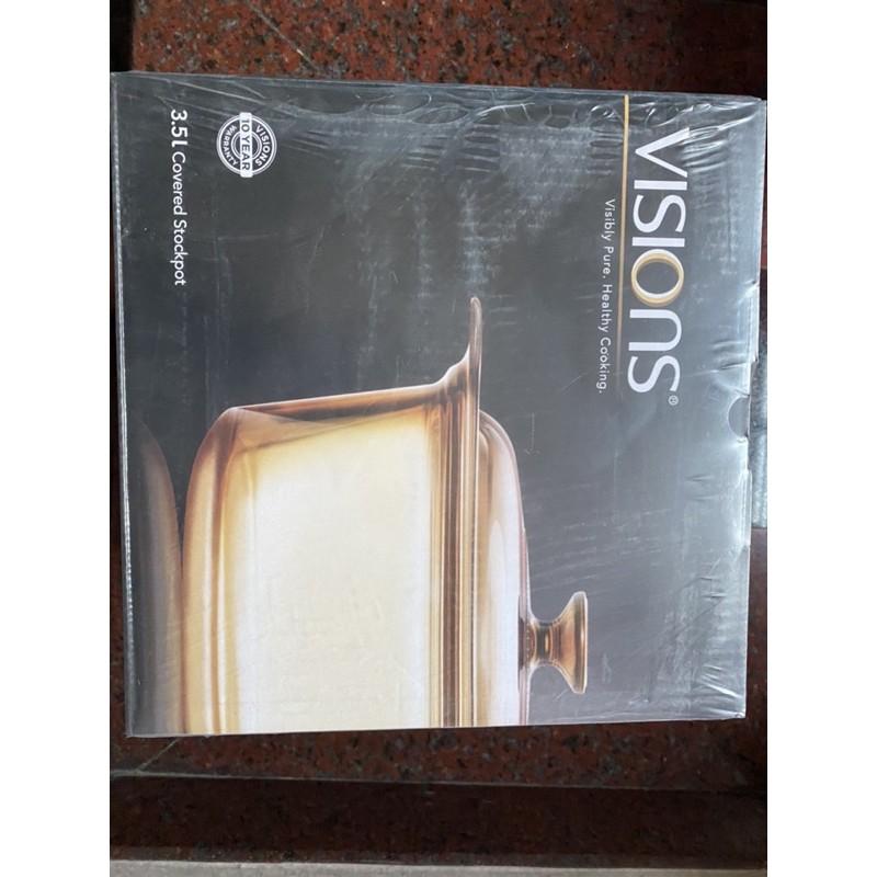 Nồi thủy tinh VISIONS hàng chính hãng nhập khẩu có 3 size