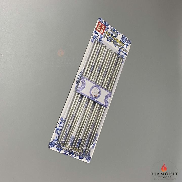 Đũa xoắn inox 201 có đường xoắn ốc