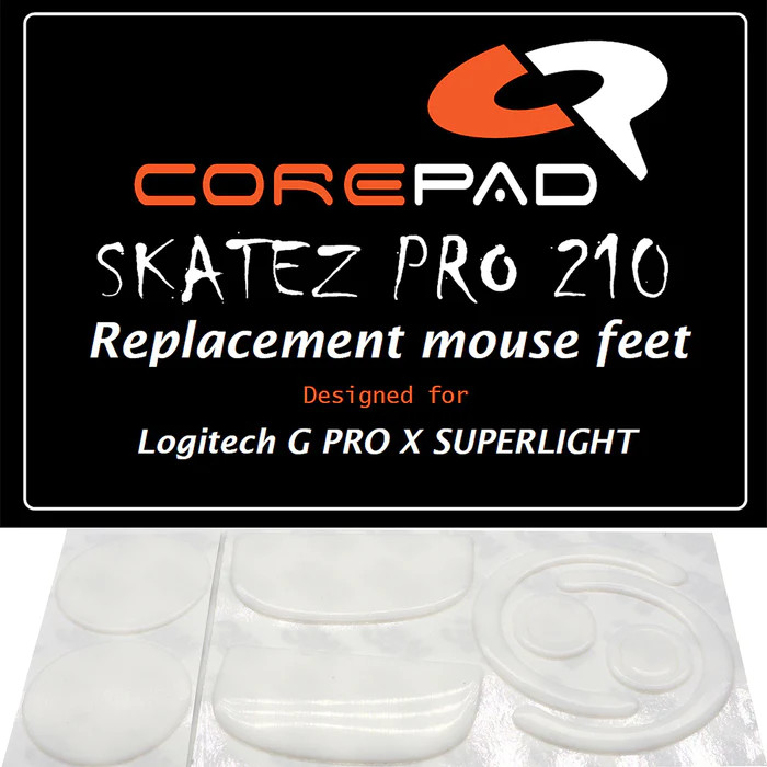 Feet chuột PTFE Corepad Skatez PRO Logitech G PRO X SUPERLIGHT Wireless - 2 Bộ - Hàng Chính Hãng