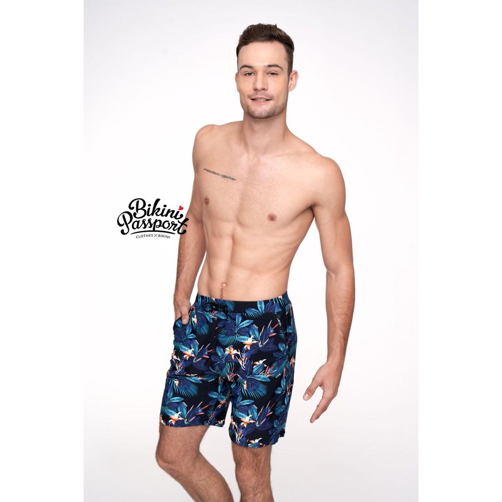 Quần bơi Nam BIKINI PASSPORT kiểu dáng Dài- màu Floral - BS379_FLO