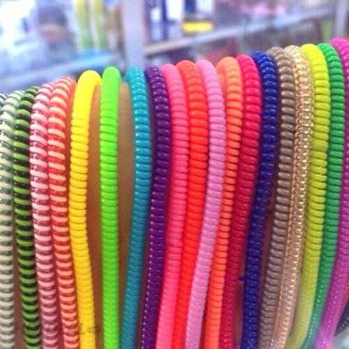 COMBO 4 Dây Quấn Tai Nghe-Cáp Xạc- Nhiều Màu Đa năng-Chống rối