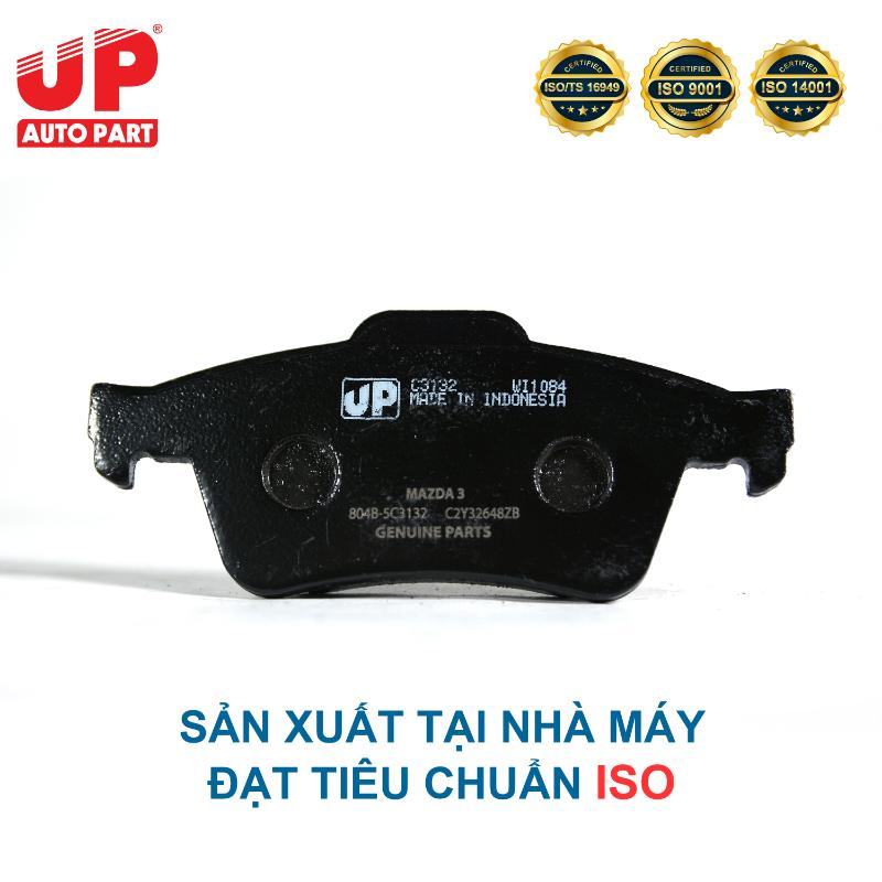 Má phanh bố thắng đĩa sau Mazda 3-3S 2004 đến 2013