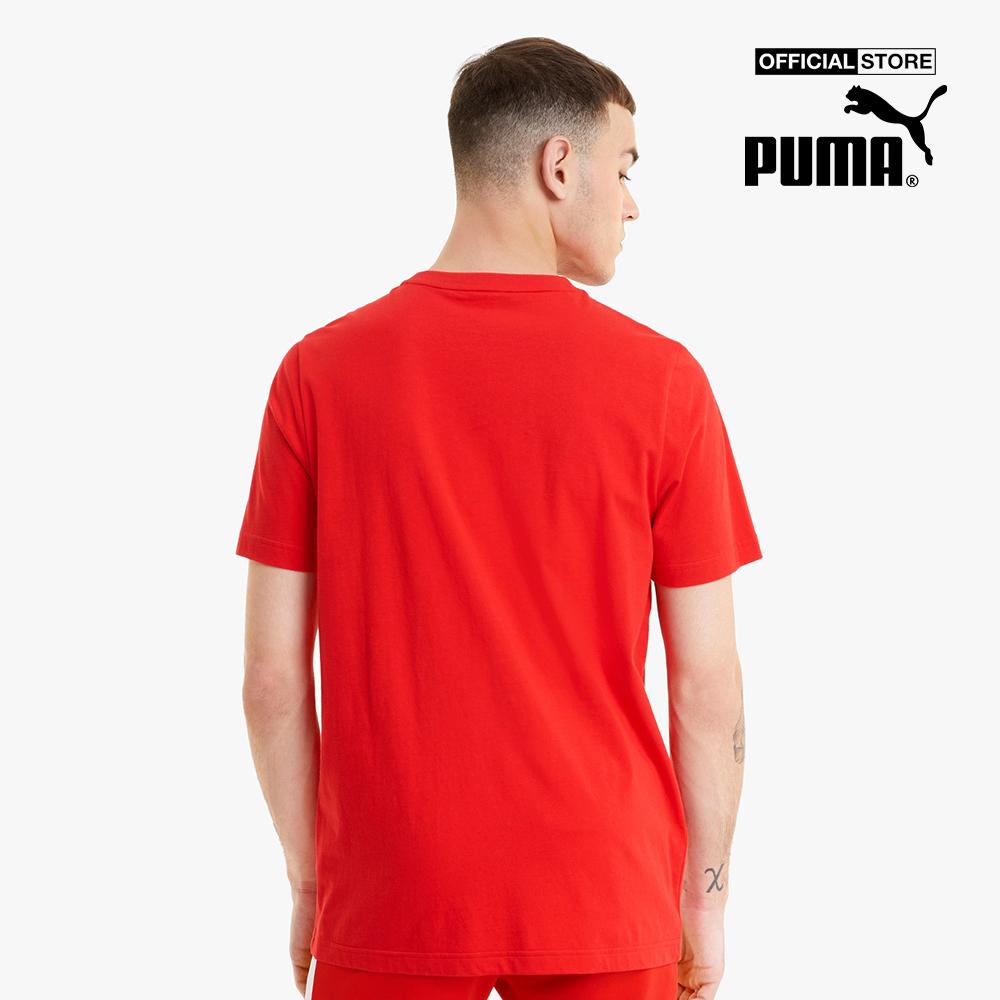 PUMA - Áo thun nam cổ tròn ngắn tay Classics Logo 530088