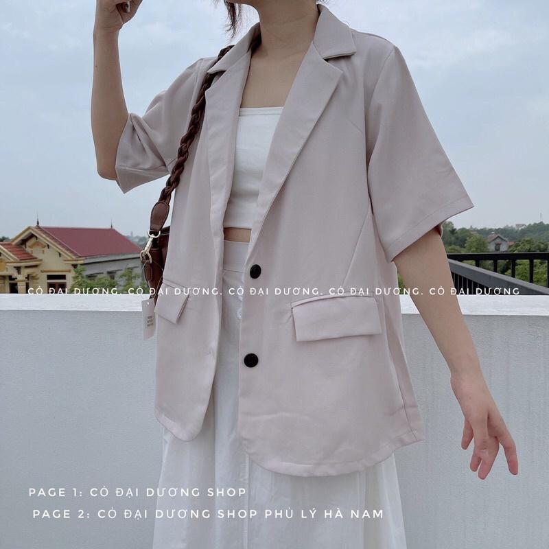 Áo blazer cộc 6087