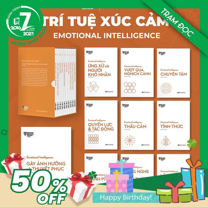 Trạm Đọc | Sách HBR Trí Tuệ Xúc Cảm – Emotional Intelligence (Bộ 10 Cuốn)