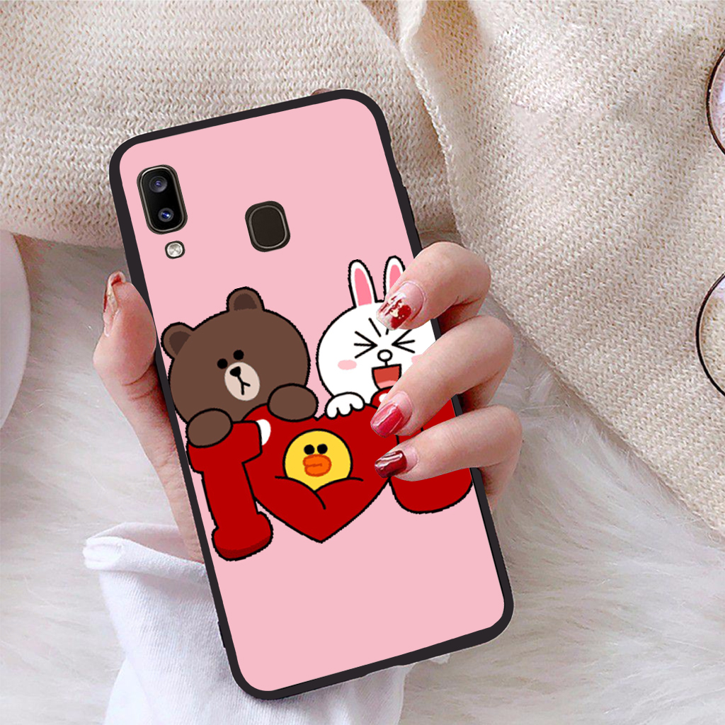 Ốp lưng dành cho Samsung Galaxy A20 viền dẻo TPU Bộ Sưu Tập Phong Cách Trẻ Trung - Hàng chính hãng