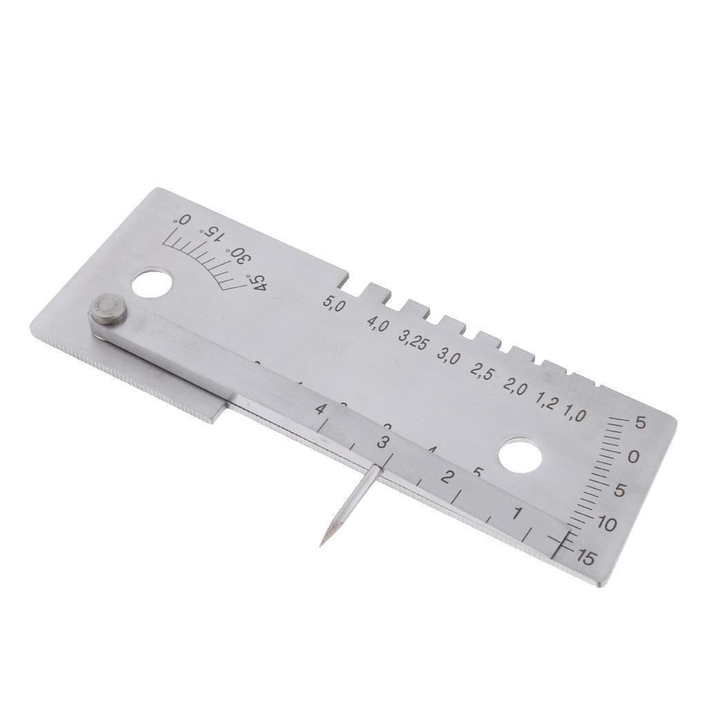 Universal Welding Gauge Stainless Steel Internal HI-LO Gauge Inspection