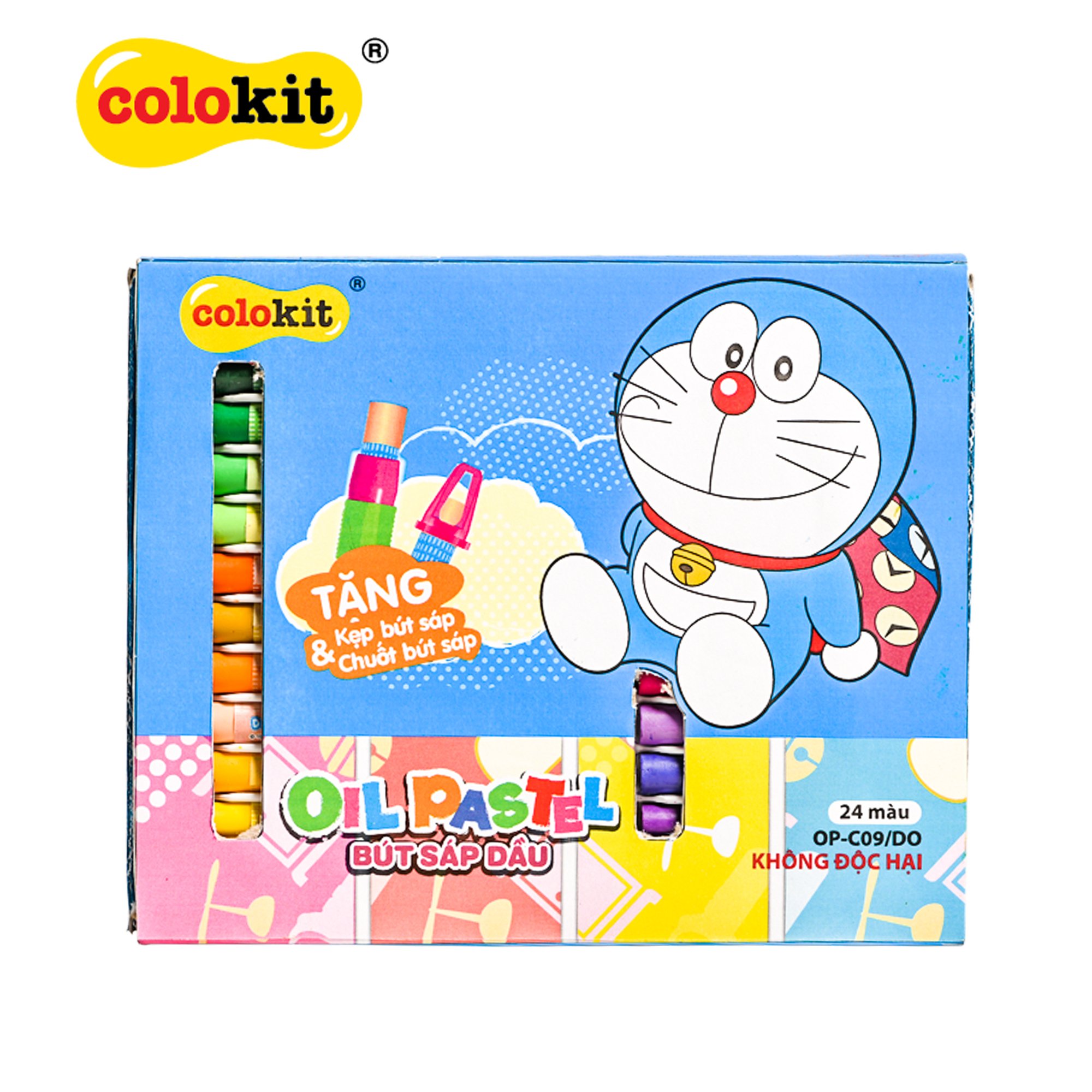 Bút Sáp dầu Thiên Long Doraemon OP-C09/DO