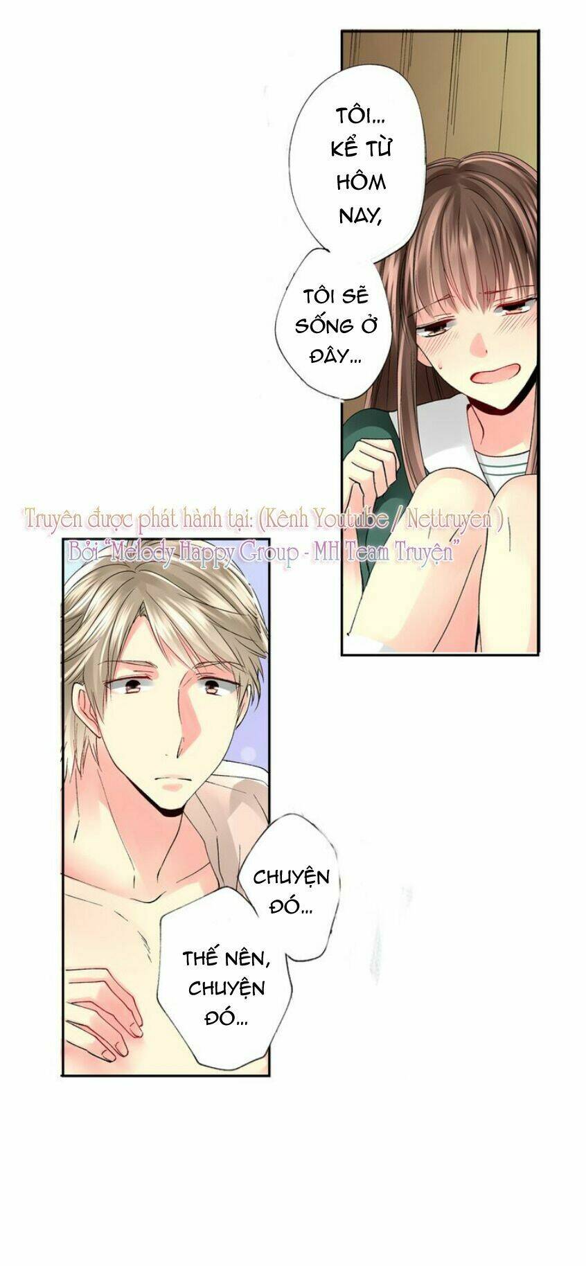 mặc vào đồng phục của anh chapter 2 16