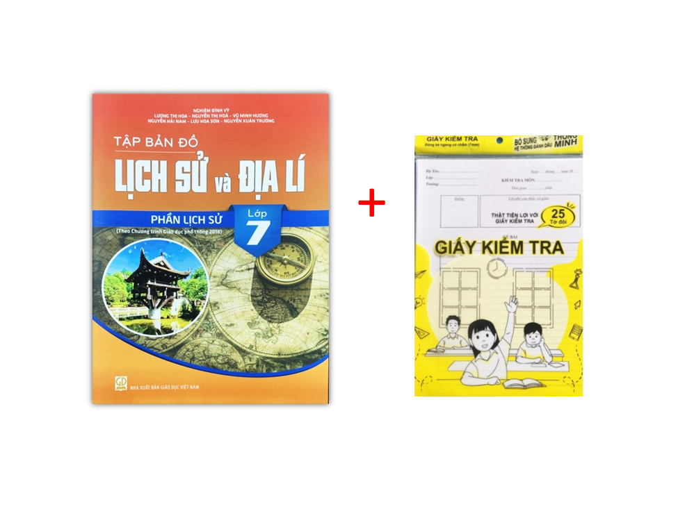 Sách - Tập bản đồ Lịch Sử và Địa Lí Lớp 7 : Phần Lịch Sử