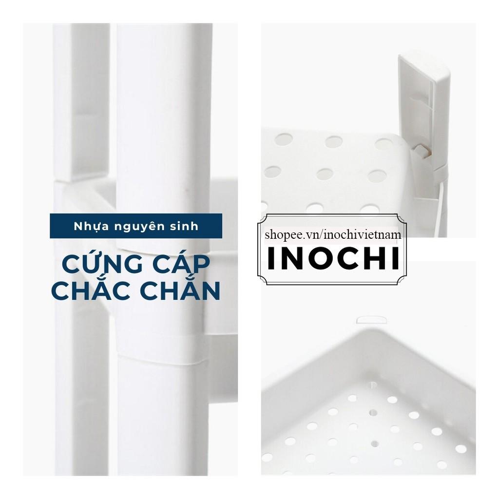 Kệ Đa Năng - Kệ 3 Tầng Inochi Nhựa Dùng Để Đựng Gia Vị Nhà Bếp Đựng Đồ Thực Phẩm, Phòng ngủ