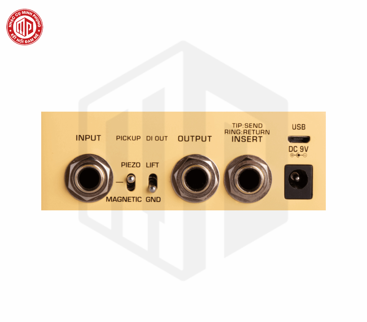 Phơ, Bộ khuếch đại âm thanh, Stageman Floor - Nux NAP-5 (NAP5) - Acoustic Preamp &amp; DI, Amplifier's Natural Sound - Hàng chính hãng