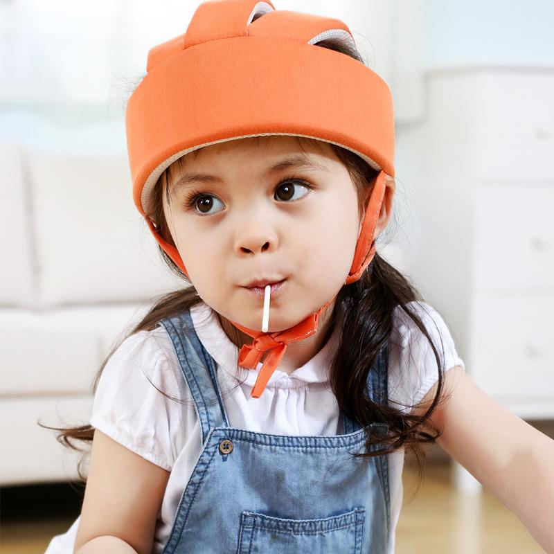 Cotton An Toàn Cho Bé Mũ Bảo Hiểm Trẻ Sơ Sinh Trẻ Em Đầu Mũ Cho Bé Tập Đi Bé Trai Bé Gái Dạo Phố Trẻ Tập Bò Khi Biết Đi Mũ Bảo Hiểm