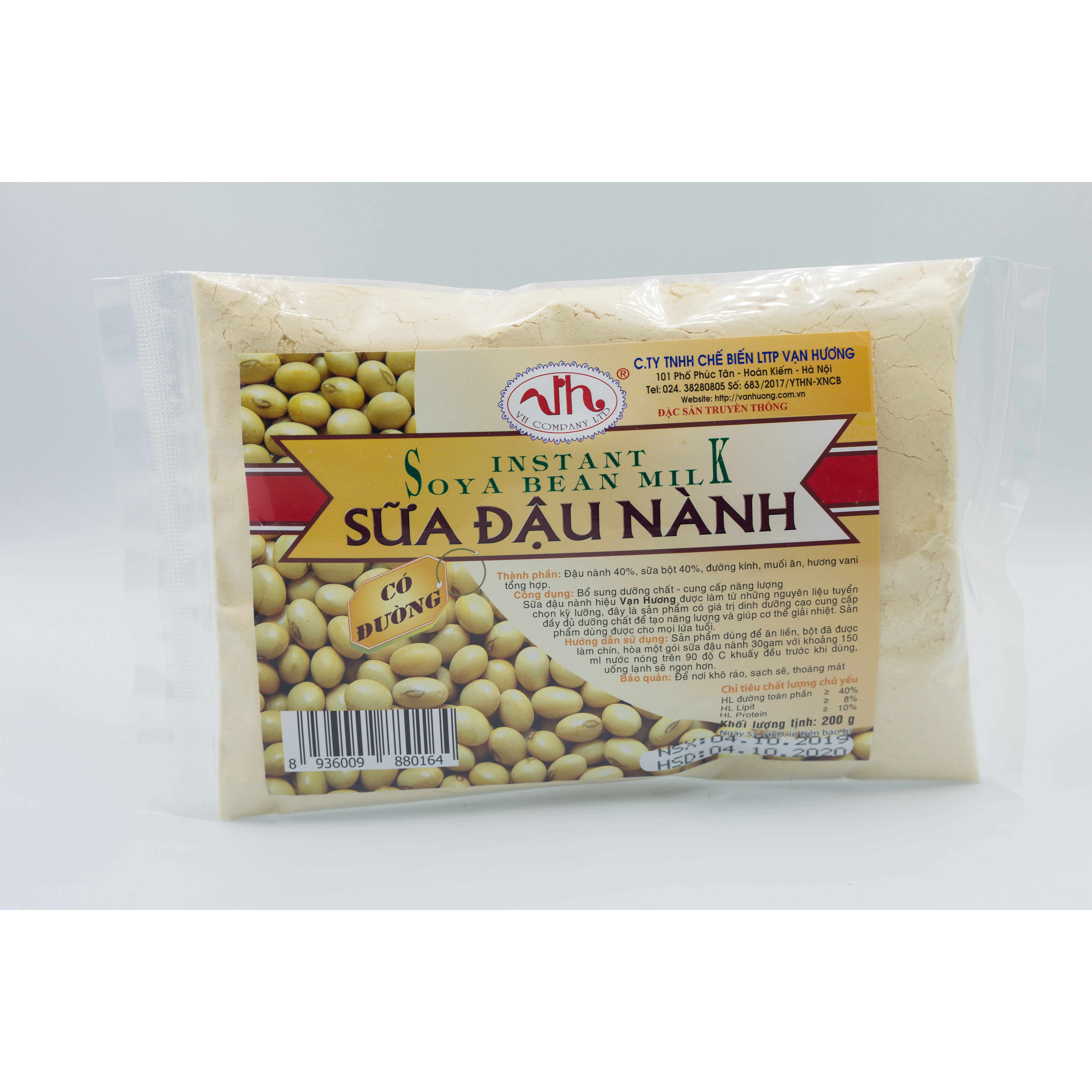 Sữa đậu nành uống liền 200g