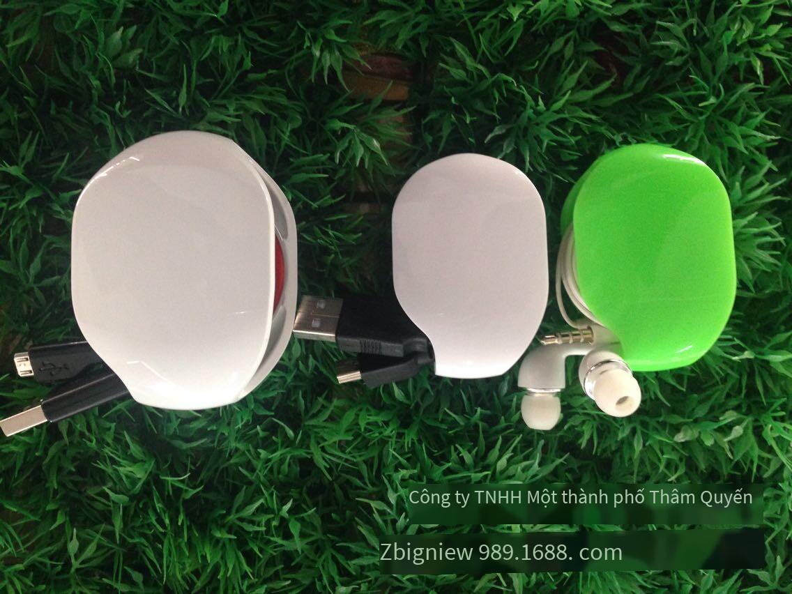 Giá thấp nhất bán chạy sáng tạo lấy dây tự động tai nghe cuộn dây tự động cuộn cáp dữ liệu cuộn nhựa