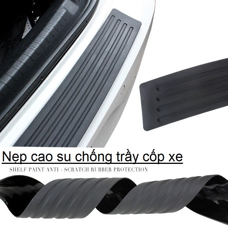 Nẹp cao su chống trầy xước cốp ô tô xe hơi Kèm 1 cuộn băng dính