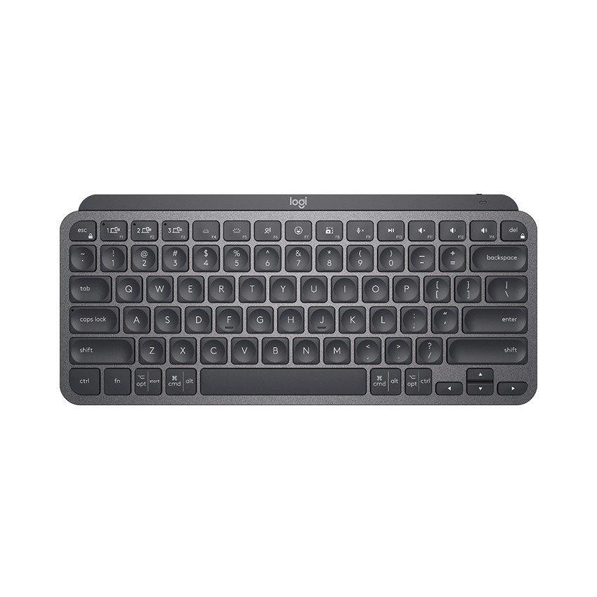 Bàn phím Logitech không dây MX Keys Mini xám Hàng chính hãng