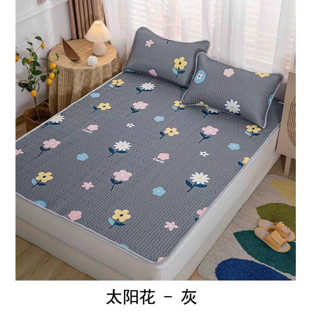Chiếu Điều Hoà Cao Su Non Mát Lạnh 2D Hàng Nhập Khẩu Cực Đẹp - Mát Mềm Mịn Giá Rẻ - bedding.1210
