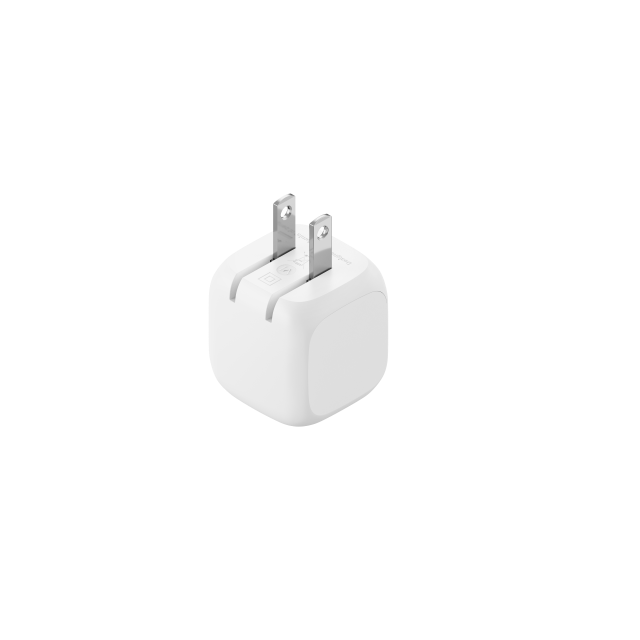 Củ sạc nhanh 45W Belkin USB-C PD PPS Cubic Wall Charger màu trắng - Hàng chính hãng