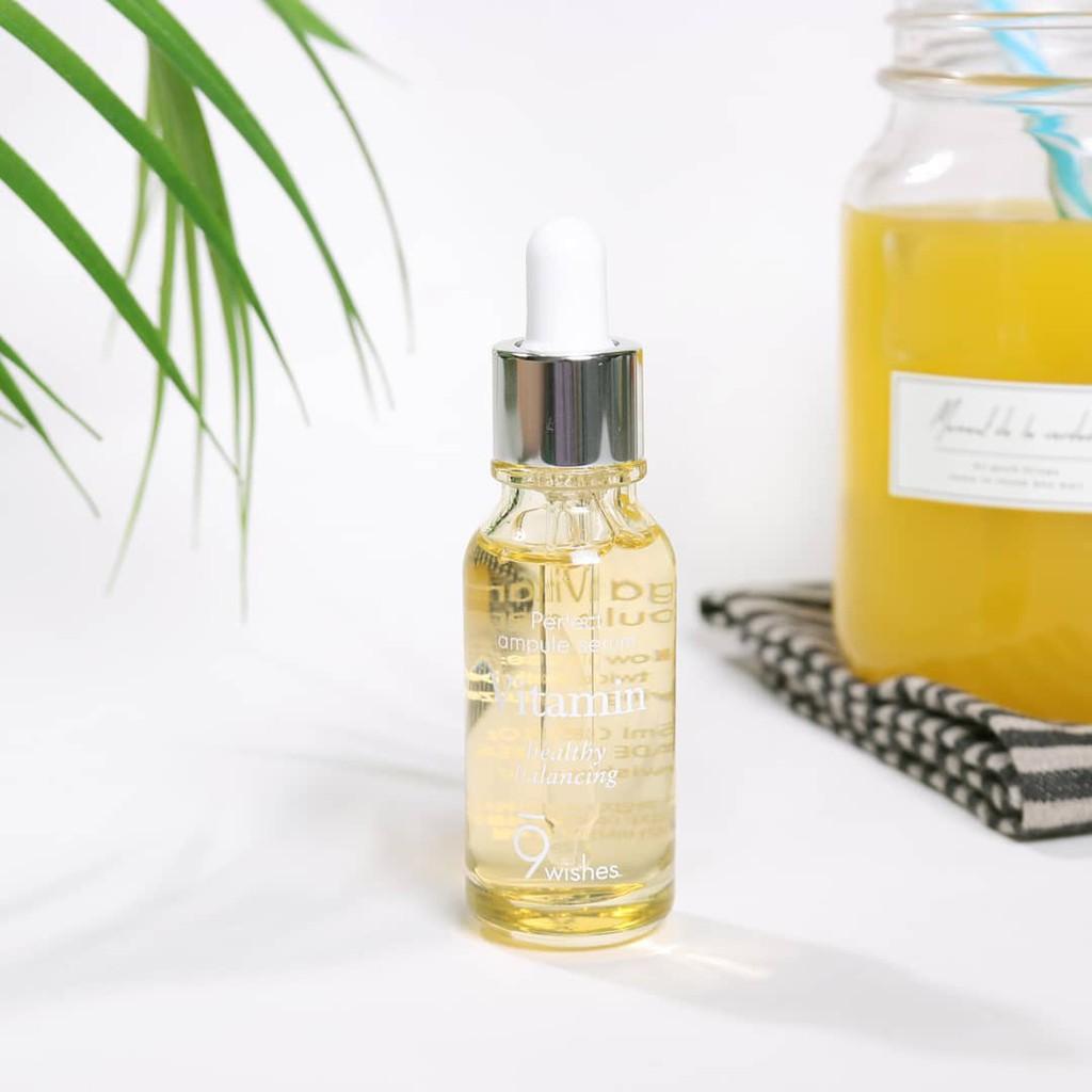 Tinh Chất 9 Wishes Mega Vitamin Ampule Serum Tái Tạo Và Ngăn Ngừa Lão Hóa Da 25ml