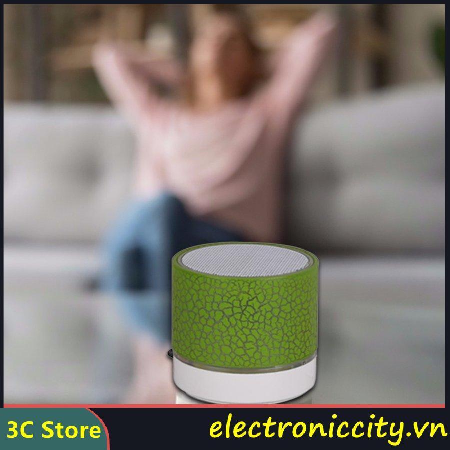 Loa bluetooth mini có đèn led nhiều màu sắc A9 hỗ trợ Usb/ Aux/ thẻ Tf/ Fm