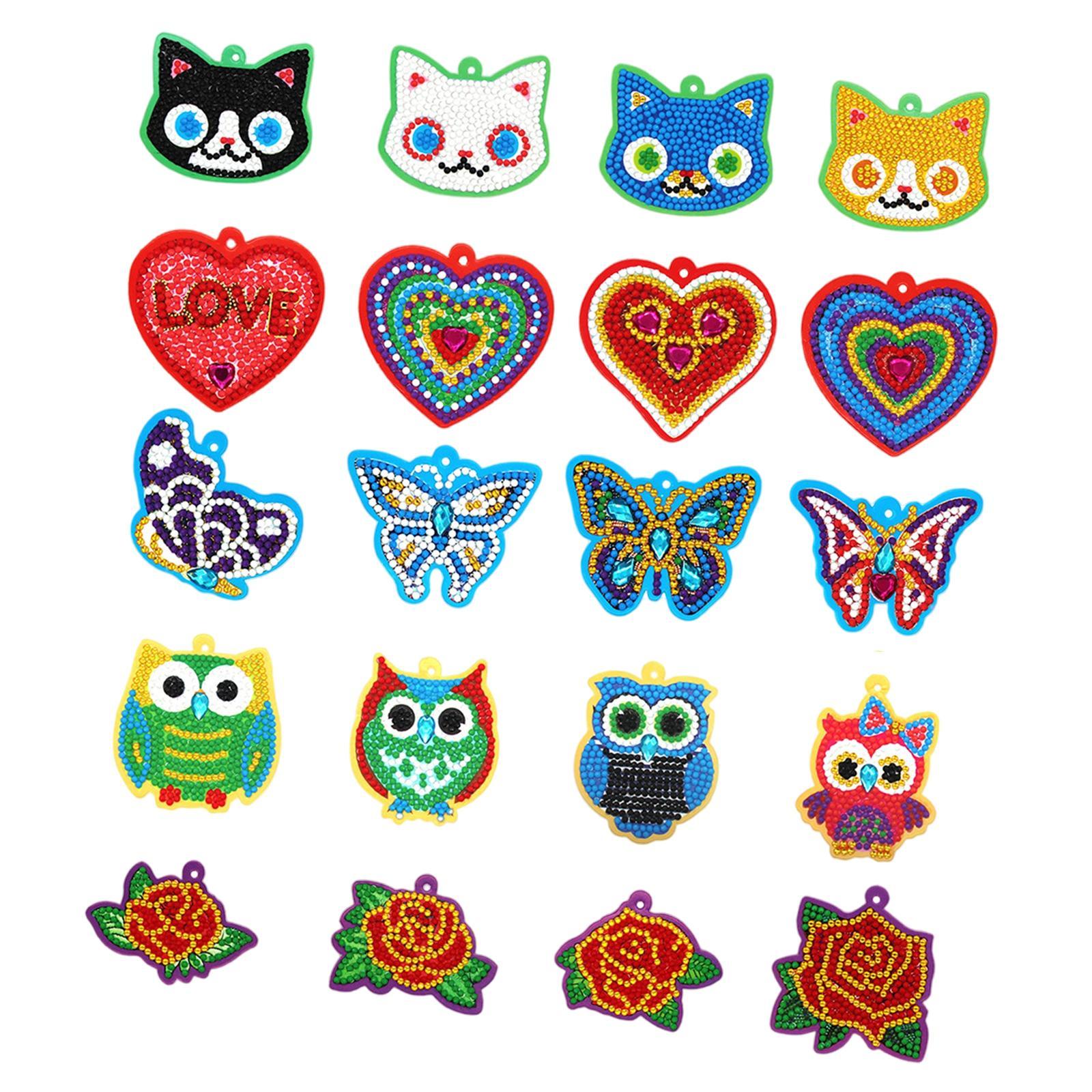 Cartoon DIY Full Drill Embroidery Kits Ornament Home Decor