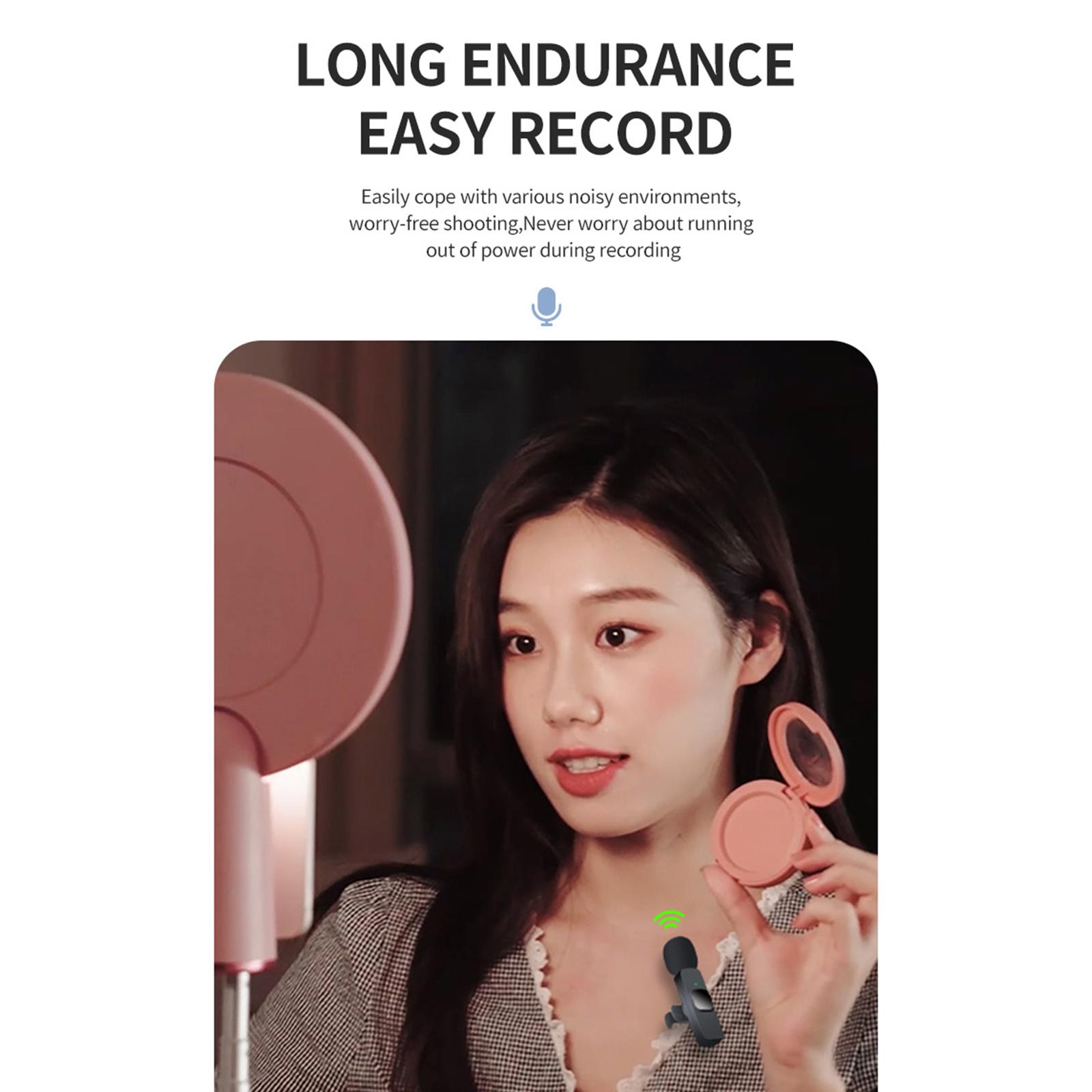 Micrô Lavalier Không Dây Cho Điện Thoại Thông Minh Không Dây