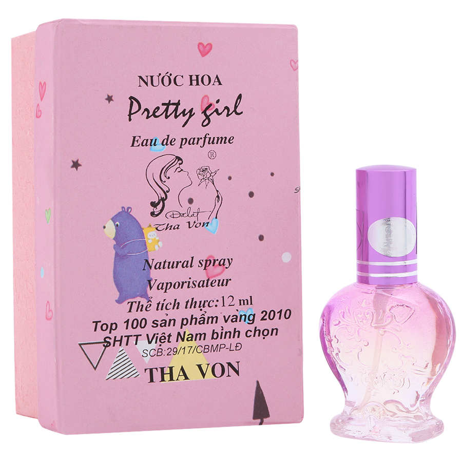 Nước Hoa Nữ Pretty Girl Tha Von 12 ml