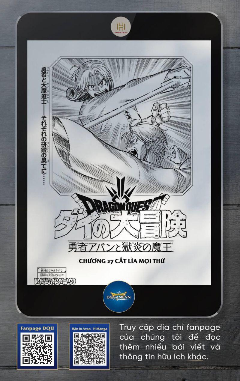 dragon quest - dũng giả avan và ngục viêm ma vương chapter 27 1