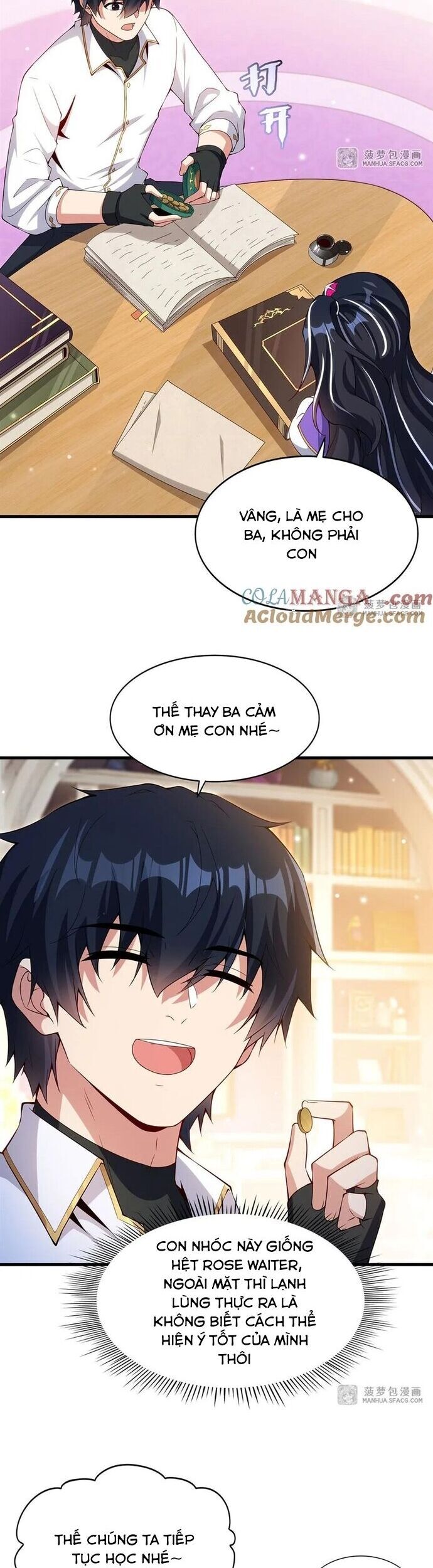 câm miệng đi ác long, ta không muốn trông trẻ với ngươi nữa! chapter 13 22