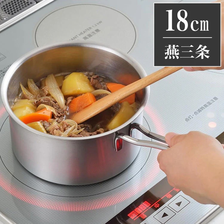 Nồi inox dùng cho bếp từ Yoshikawa Cook Chef