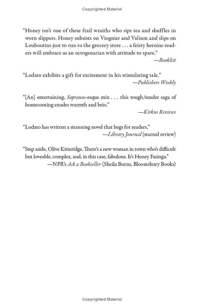 Sách ngoại văn: Honey - A Novel