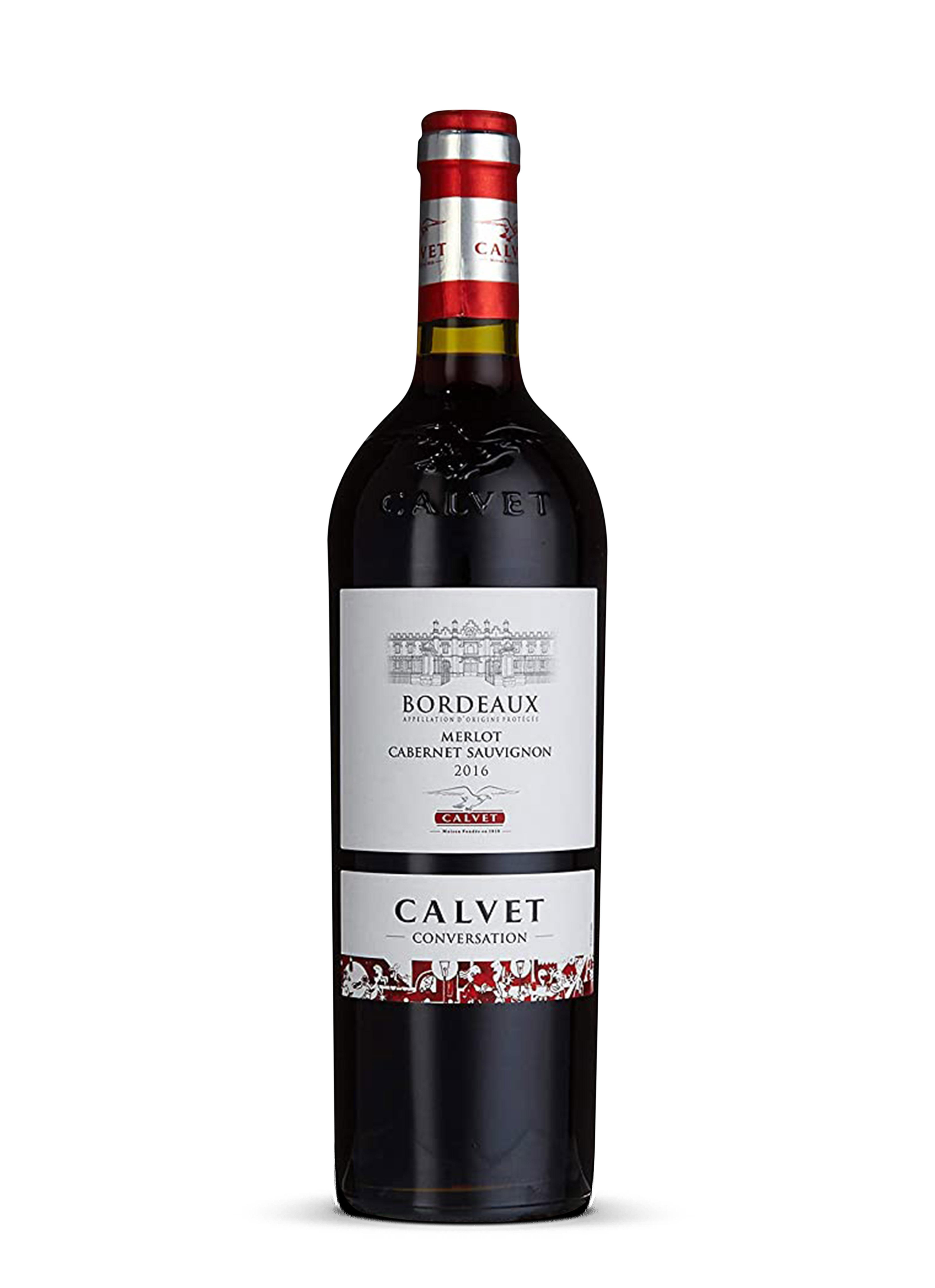 Rượu Vang Đỏ Pháp Calvet Conversation Merlot Cabernet AOP Bordeaux