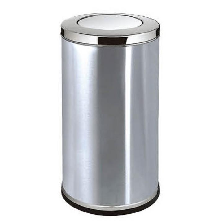 THÙNG RÁC NẮP LẬT XOAY INOX