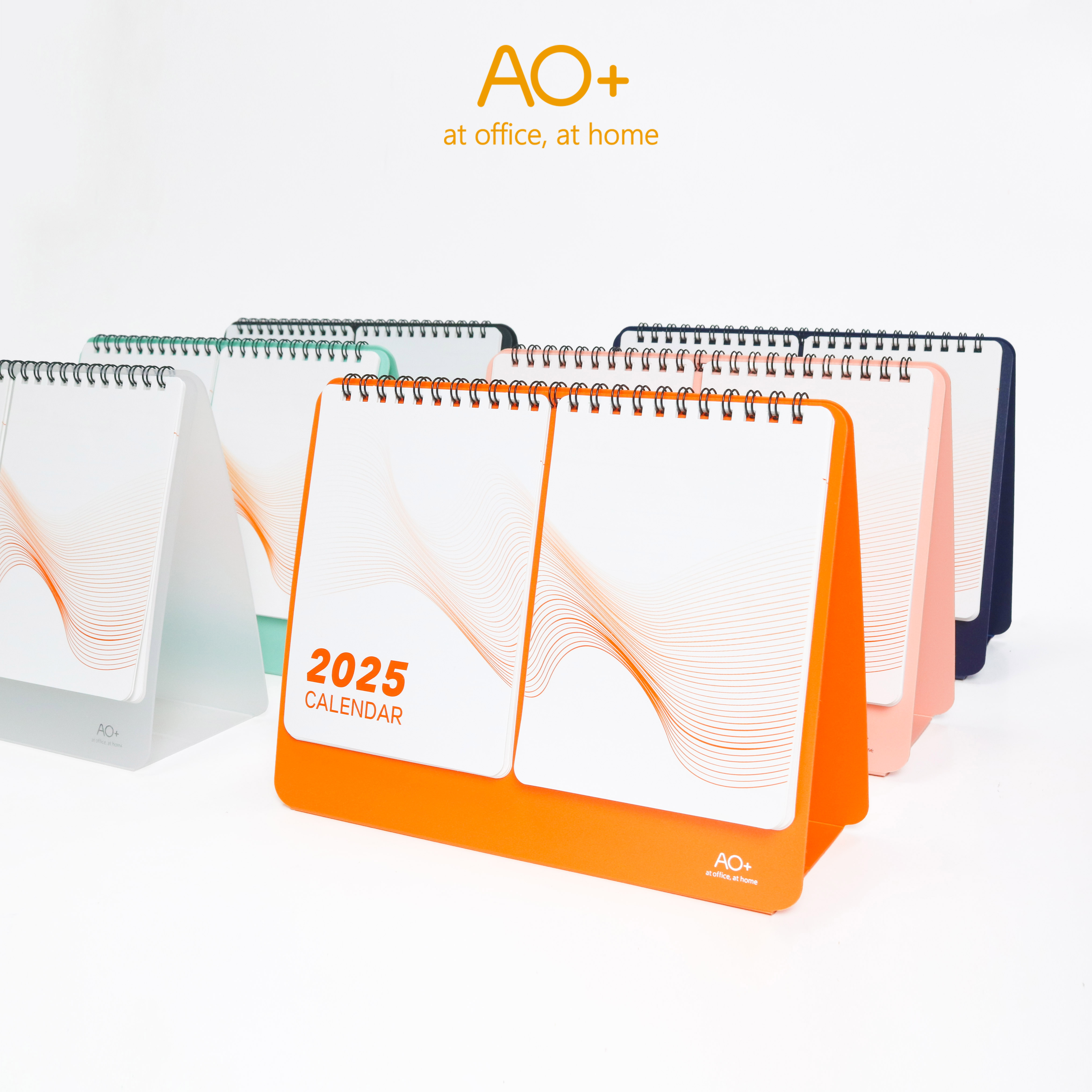 Lịch để bàn todo 2025 có lịch âm, ghi chú lập kế hoạch tiện lợi (Đế nhựa /6 màu) AA515