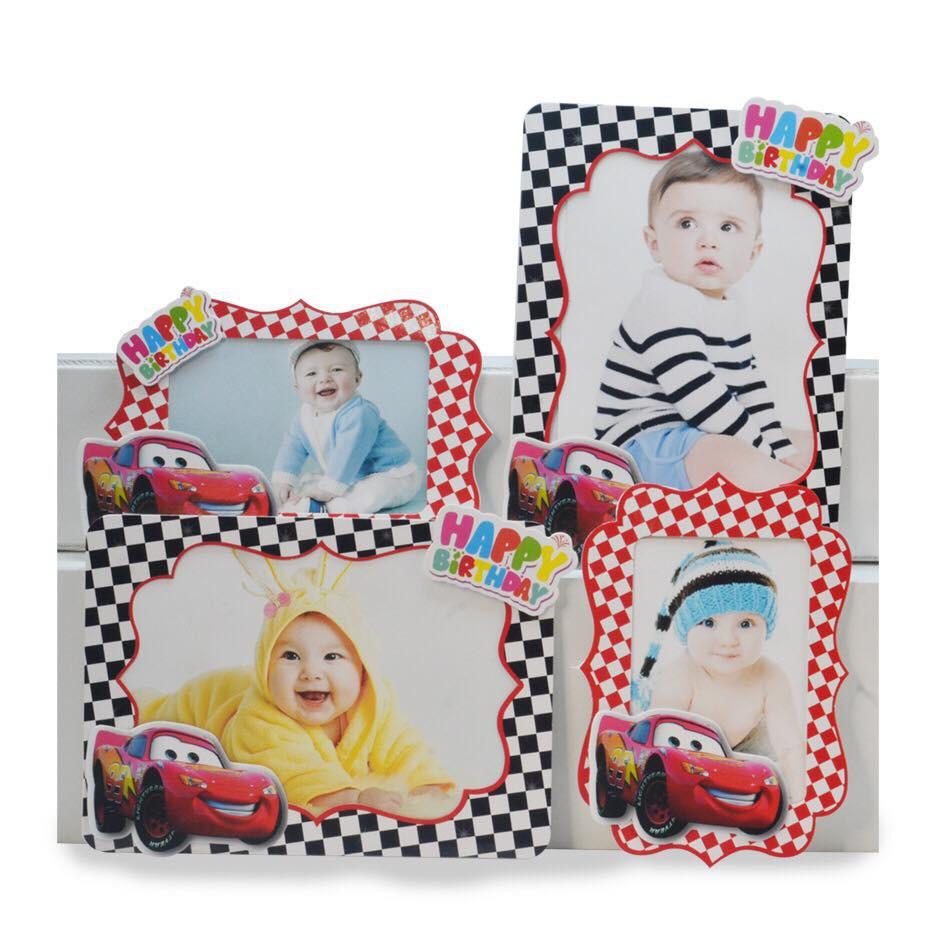 Set 2 khung trang trí sinh nhật cho bé