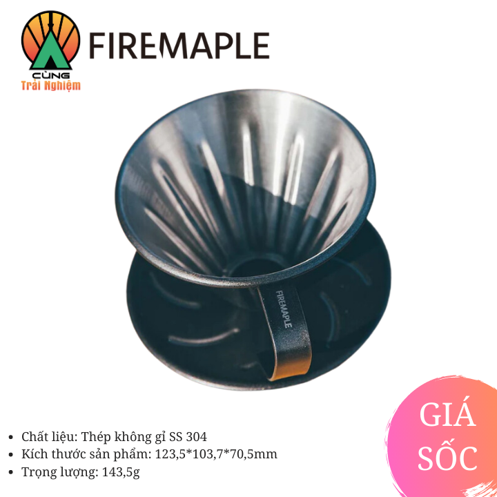 Cốc tạo bọt cà phê sữa 350ml của FireMaple