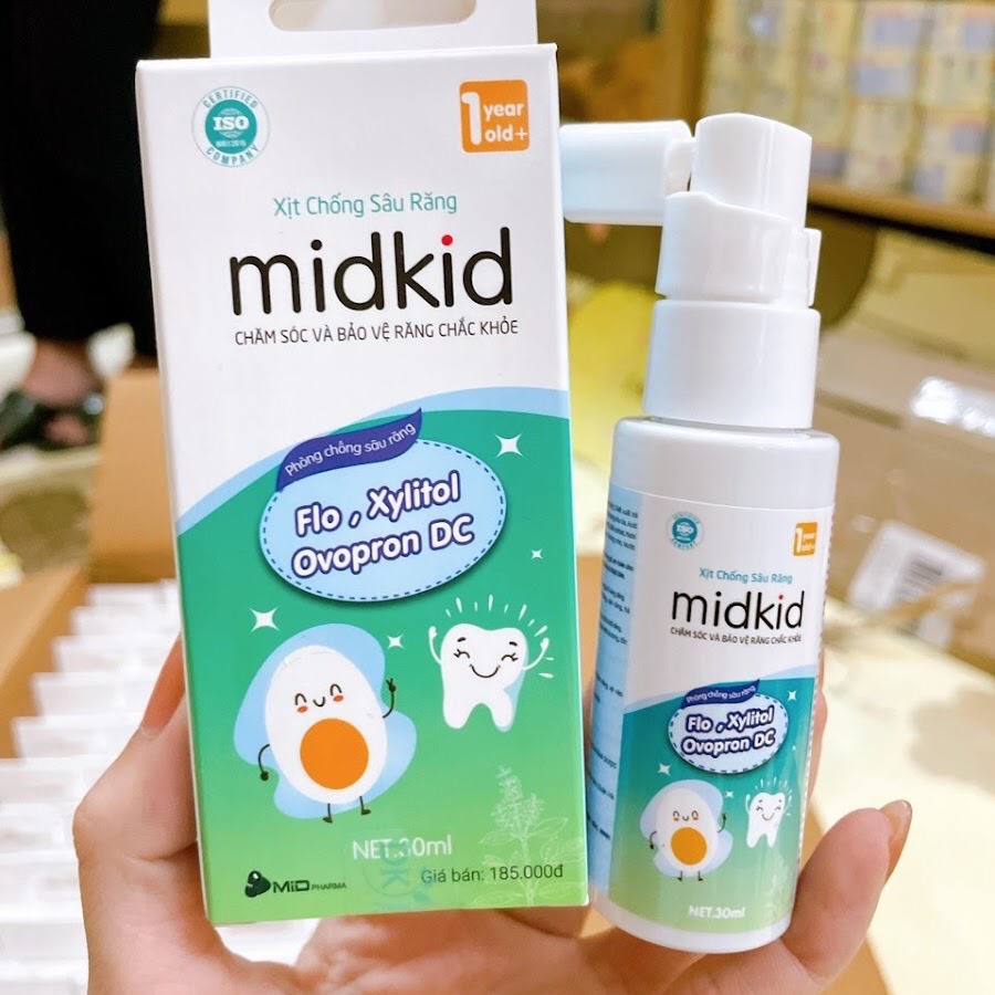 Xịt chống sâu răng Midkid 30ml