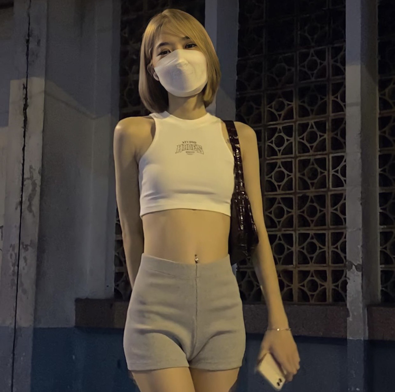 Áo Thun Crop Top Basic Nữ Thun Gân Mịn - HADES Brand Chính Hãng