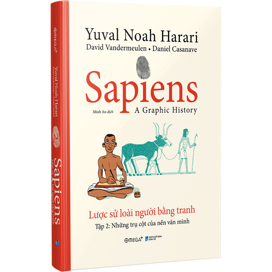 Trạm Đọc Official |  Sapiens - Lược Sử Loài Người Bằng Tranh - Tập 2 : Những Trụ Cột Của Nền Văn Minh (Tặng Kèm Bộ Quà Tặng 5 Bookmark Nhân Vật)