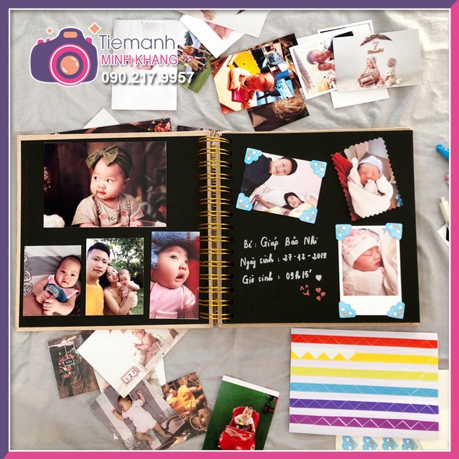 Album dán ảnh nhiều kích cỡ, Scrapbook