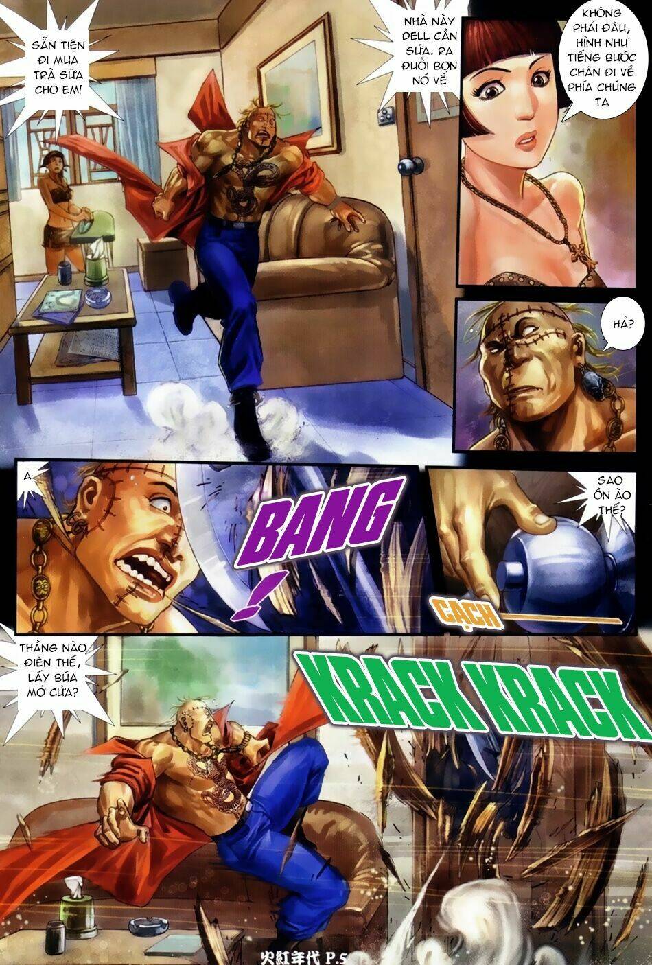 hỏa hồng niên đại hắc cốt đường chapter 46 4